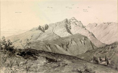 Triglav from Golica by Ladislav Benesch